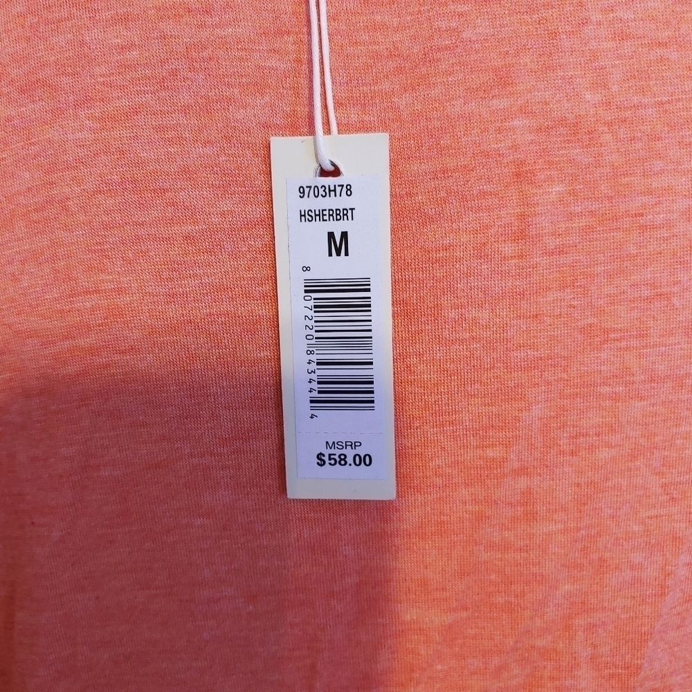 NWT Max Studio Top Ruffle Sleeves M - Picture 4 of 6